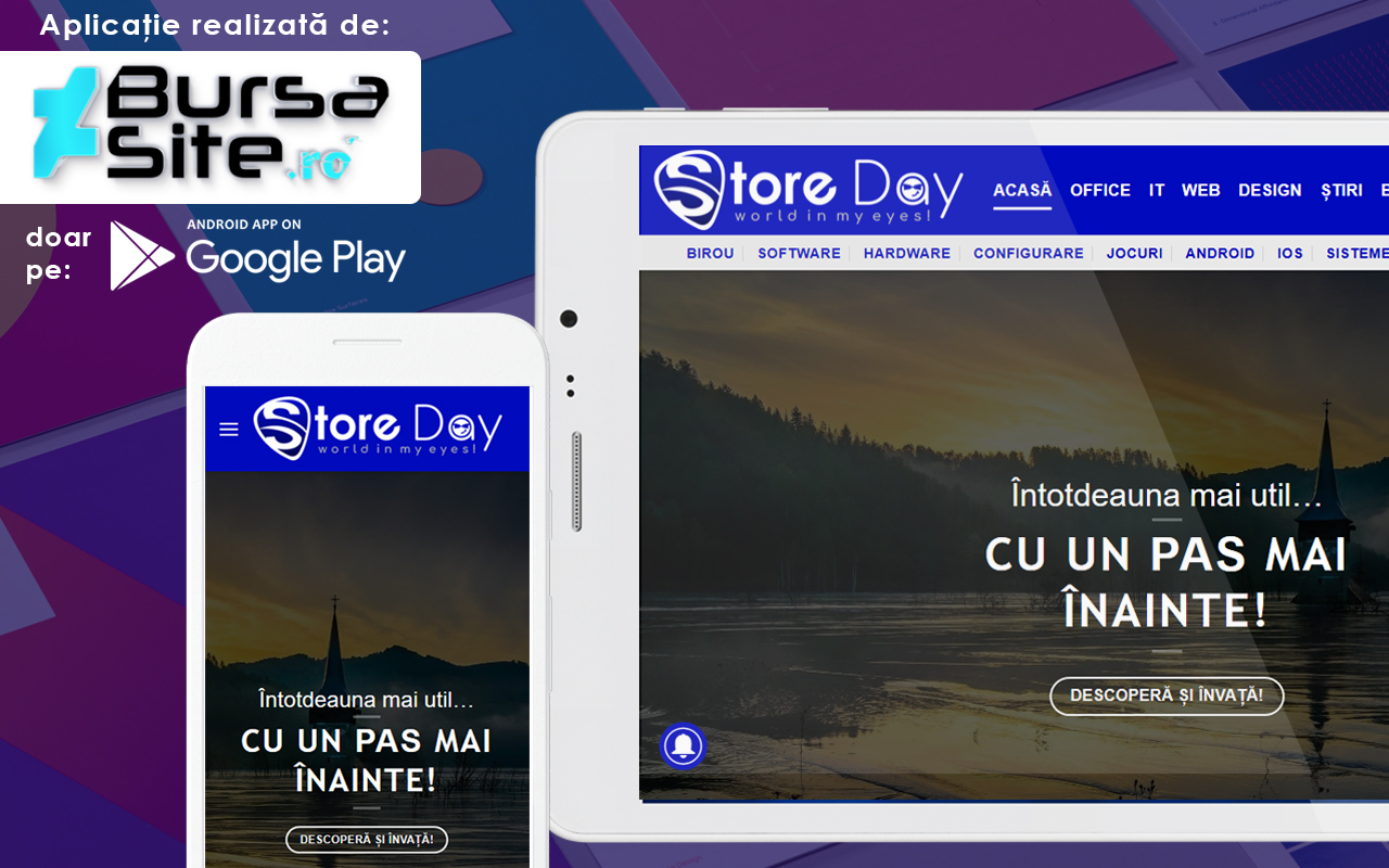 Realizare aplicație / website StoreDay Tutoriale IT România